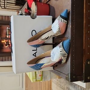 ALDO Wicilidia Mix Print Pumps